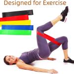 Resistance Loop Exercise Bands, Fitness Training Home Gym, Unisex Fitness Band  (Multicolor, Pack of 1)