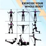Double Toning Tube Heavy Quality Resistance Tube | Exercise Resistance Band | Stretching Tube ( 1 Piece).