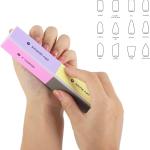 8 Way Nail Buffers Blocks Nail Files for Natural Nails and Acrylic Nails.(Pack of 2).