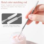 Stainless Steel Mixing Makeup Plate Tool. (Pack of 1)