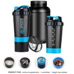 Protein Gym Shaker Bottle for PRE-Workout |Sipper Bottle| Shaker Bottle (1 Piece).