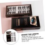 Black Eyelashes, | Eyelash Extension | 100% Human Hair Eyelashes | (Pack of 10)