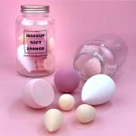 7 in 1 Sipper Beauty Blender Jar(Multicolor).