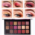 18 color eyeshadow plate Pack of )Multicolor.