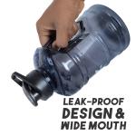 Sports Water Bottle for Gym, Gallon Water Bottle (1.5 LTR) with Mixer Ball and Strainer (Pack of 1).