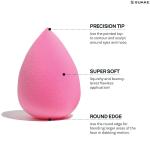 6 IN 1 Foundation Makeup Blender Powder Buff Sponge Cosmetic Puff
