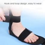 Foot Stretcher Strap for Ankle and Hamstring Muscles | Smart Yoga Straps (Black).