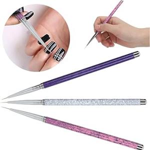 Nail Art Liner Brushes (Pack of 3).