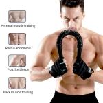 Spring Power Twister 20kg Bar Equipment for Upper Body & arm Strengthening Workout (Black)