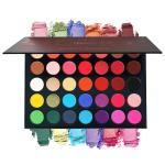 35 Colors Eye Shadow Powder Make Up Waterproof(Pack of 1 ).