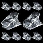 Clips for Poly gel, Nail Extension Gel Quick Building Nail Tips Clip (pack of 10).