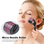 Face Roller 0.5mm For Face Acne Scars, Skin Ageing & Hair Regrowth ( Pack of 1).