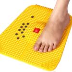 Acupressure Power Mat 2000 New Blood Circulation| Foot Massager (Yellow) 1 Piece