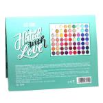 Ocean Beauty  63 Color Pressed Pigment Eyeshadow Palette ( Glitter, Shimmer, Matte,  Metalic ) 1 Pcs