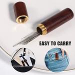 30pcs Quilting Needle Self-Threading Quilting Needle with Wooden (Pack of 1).