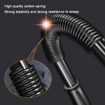 Spring Power Twister 20kg Bar Equipment for Upper Body & arm Strengthening Workout (Black)