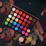 35 Colors Eye Shadow Powder Make Up Waterproof(Pack of 1 ).