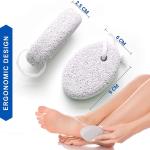 Foot Scrubber Stone for Feet Hands Body Foot File and Hard Skin Callus Remover(Pack of 1).