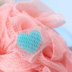 Sponge – Premium Round Loofah Body Wash Puff and Shower Scrubber (Pack of 1)