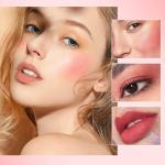 Color Blusher long-lasting Makeup Blusher (Pack of 1) Multicolor.