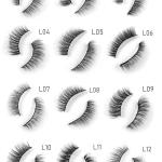 Black Eyelashes, | Eyelash Extension | 100% Human Hair Eyelashes | (Pack of 10)