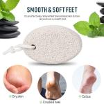 Foot Scrubber Stone for Feet Hands Body Foot File and Hard Skin Callus Remover(Pack of 1).