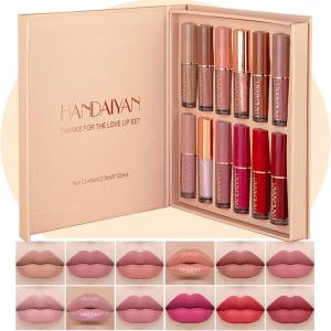 12Pcs Liquide matte Lipstick | 12Pcs Set | waterproof | long lasting