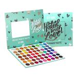 Ocean Beauty  63 Color Pressed Pigment Eyeshadow Palette ( Glitter, Shimmer, Matte,  Metalic ) 1 Pcs