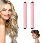 Overnight Heatless Curls Blowout Rods for All Hair Types Hair Curler  (Pink) 1 Pcs