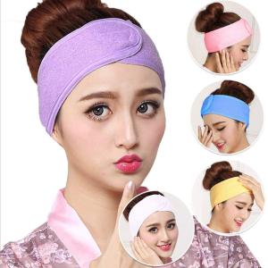 Women Facial Spa Headband, Adjust Hair Band For Bath Shower Towel Wrap Head Band (Pack of 1).Multicolor