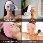 Women Facial Spa Headband, Adjust Hair Band For Bath Shower Towel Wrap Head Band (Pack of 1).Multicolor