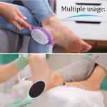 Foot File Callus Remover - 4 in 1 Feet Pedicure Tools(Pack of 1).Multicolor.