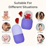 Beauty Ice Roller For Face & Eye Reusable Face Rollers Facial Roller Box(Pack of 1).