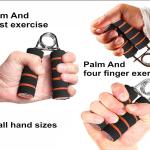 Mini Hand Gripper, Forearm Exerciser, for Finger Exercise(Pack of 1)Multicolor.