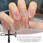 Gel Nail Polish Magnet, 5-in-1 Cross Shaped Cats Eye Gel Nail Polish(Pack of 1).