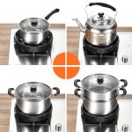 Gas Cooker Wok Support Rings Trivets Top for Pot Tea Kettles Turkish Warmers 8 Holes