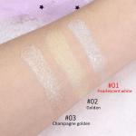 Professional Makeup Baked Powder For ever Highlighter Blusher White Silver ( 1 Piece).