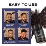 Hair Building Fibers For Thinning Hair Dark Brown For Both Men And Women (pack of 1).