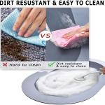 Mat for Bathroom Quick Dry Rubber Backed Anti-Slip / Non Slip Floor rectangular Mat for Home(Pack of 1).