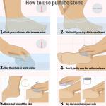 Foot Scrubber Stone for Feet Hands Body Foot File and Hard Skin Callus Remover(Pack of 1).