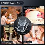 Clips for Poly gel, Nail Extension Gel Quick Building Nail Tips Clip (pack of 10).