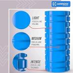 (1Piece)Fitness GRID Foam Roller For Exercise, Deep Tissue Massage and Muscle Recovery