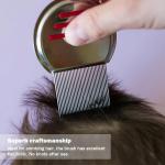 Stainless Steel Lice Treatment Comb for Head Lice/Lice Egg Removal(1 Piece).