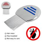 Stainless Steel Lice Treatment Comb for Head Lice/Lice Egg Removal(1 Piece).