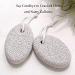 Foot Scrubber Stone for Feet Hands Body Foot File and Hard Skin Callus Remover(Pack of 1).