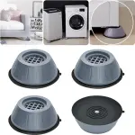 Anti Vibration Pad with Suction Cup Feet, Fridge Washing Machine Feet Pads (Pack of 4).