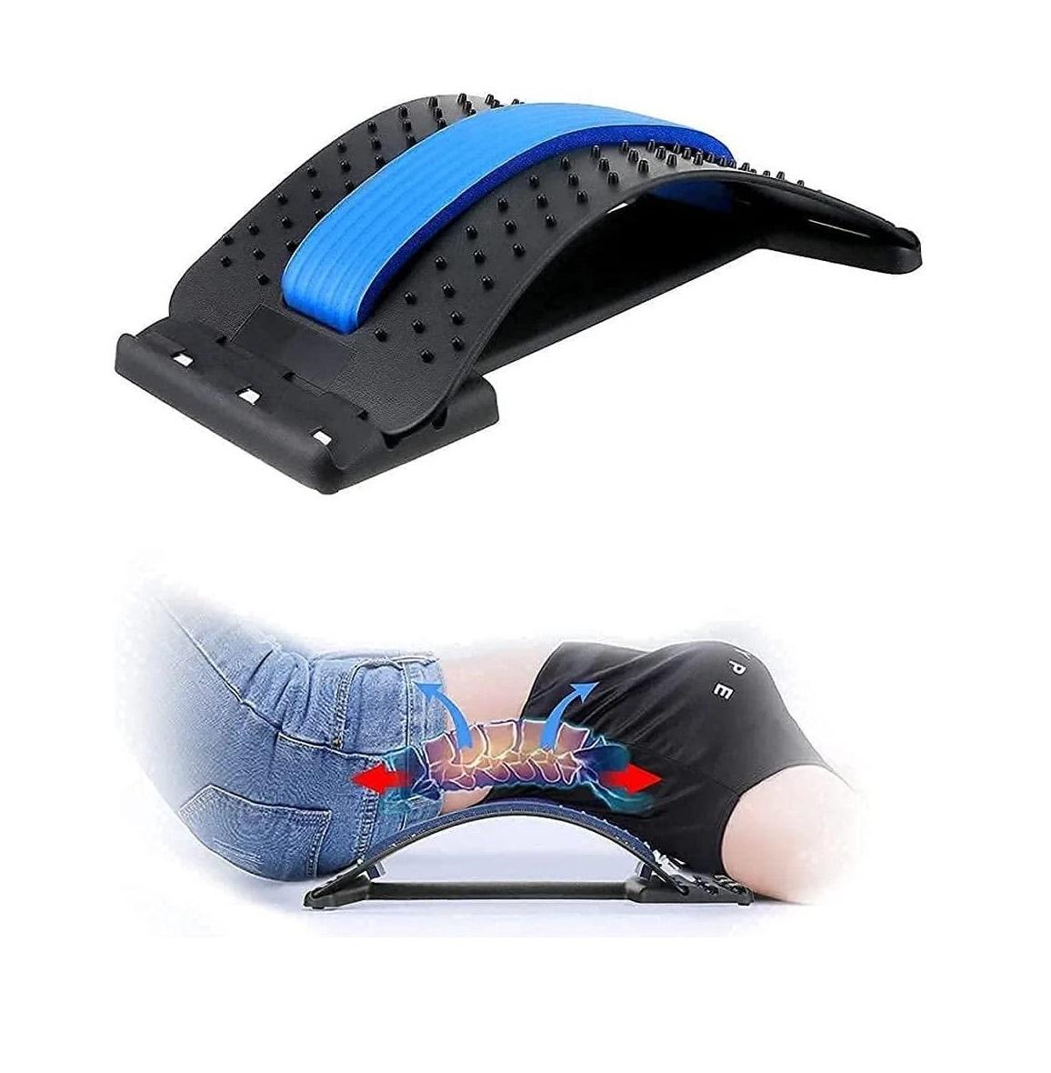 Back Stretcher Back Pain Relief with Back Mate Massage Posture ( 1 Piece).