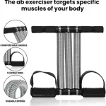 Triple Spring Tummy Trimmer | ab exerciser | Abdominal Workout (Multicolor).