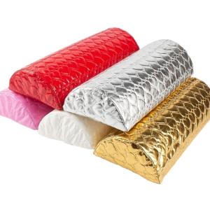 Nail Pillow Hand Rest for Nails, PU Leather Nail Armrest(Multicolor) 1 Piece