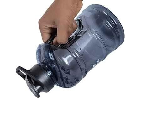 Sports Water Bottle for Gym, Gallon Water Bottle (1.5 LTR) with Mixer Ball and Strainer (Pack of 1).